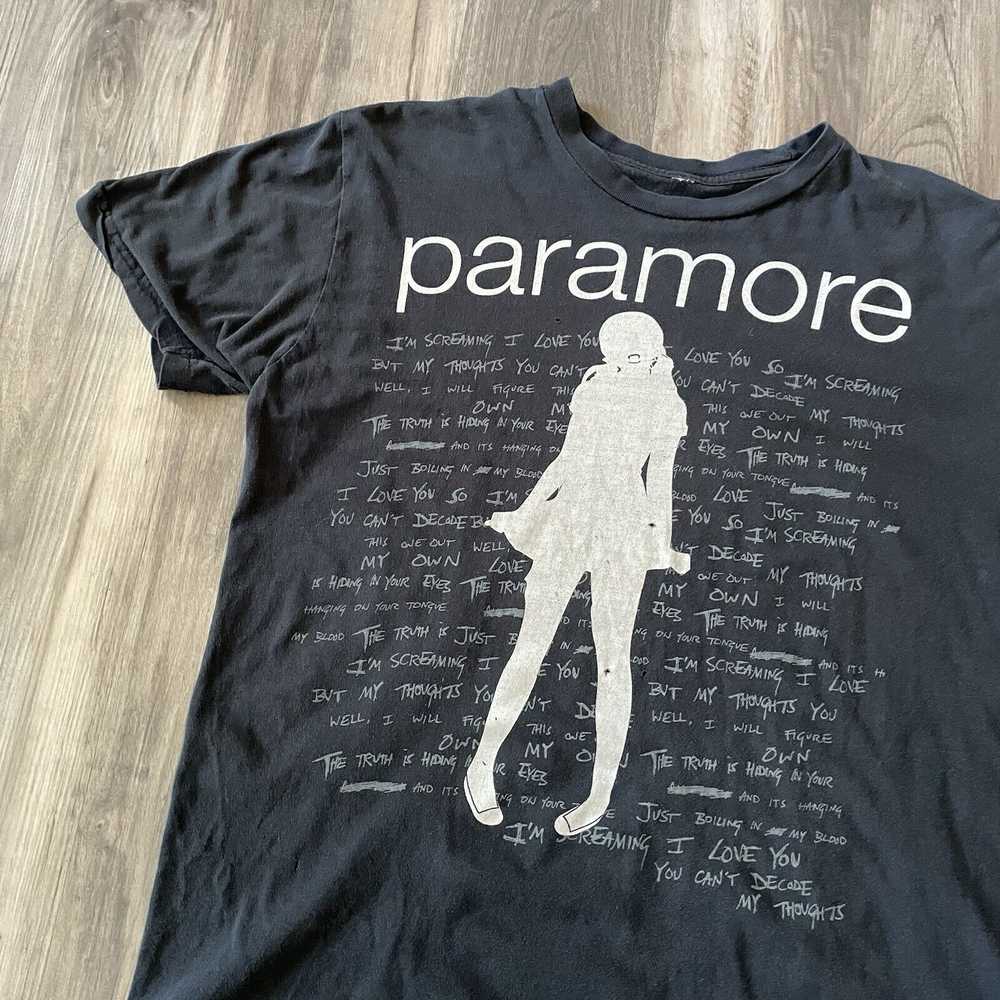 Band Tees × Vintage Vintage Paramore T-Shirt Size… - image 2