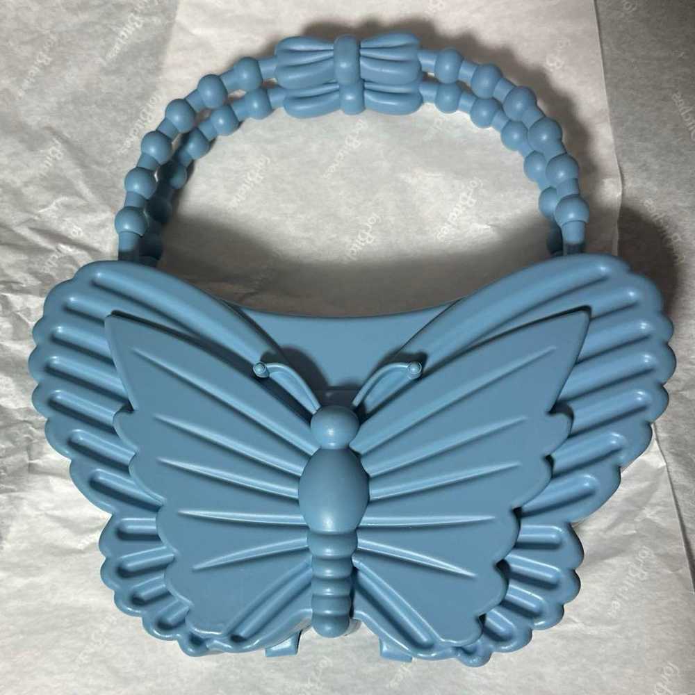 forBitches Butterfly Shaped Butterfly Handbag Blue - image 2