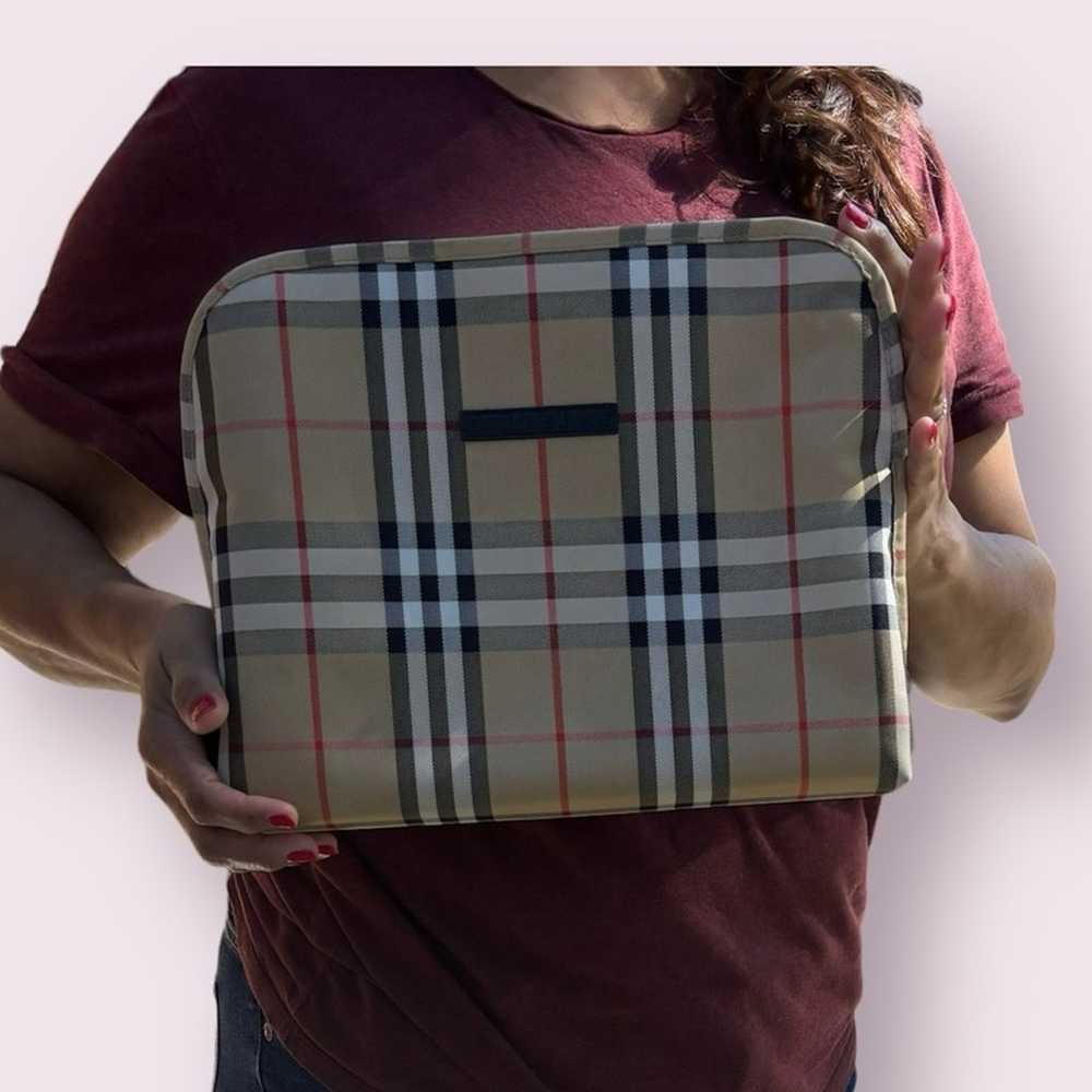 BURBERRY NOVA ACCESSORY LAPTOP IPAD BAG CASE - image 7