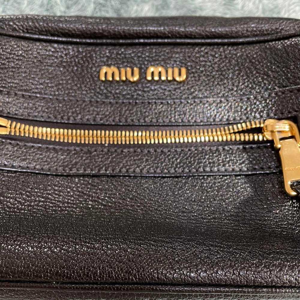 miumiu shoulder bag - image 3