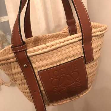 LOEWE Loewe Basket Bag Bag Raffia Anagram