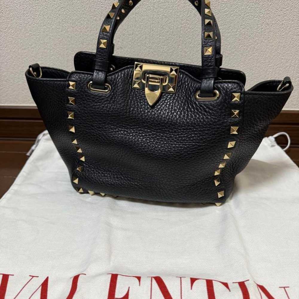 VALENTINO Grain Calfskin Mini Bag - image 4