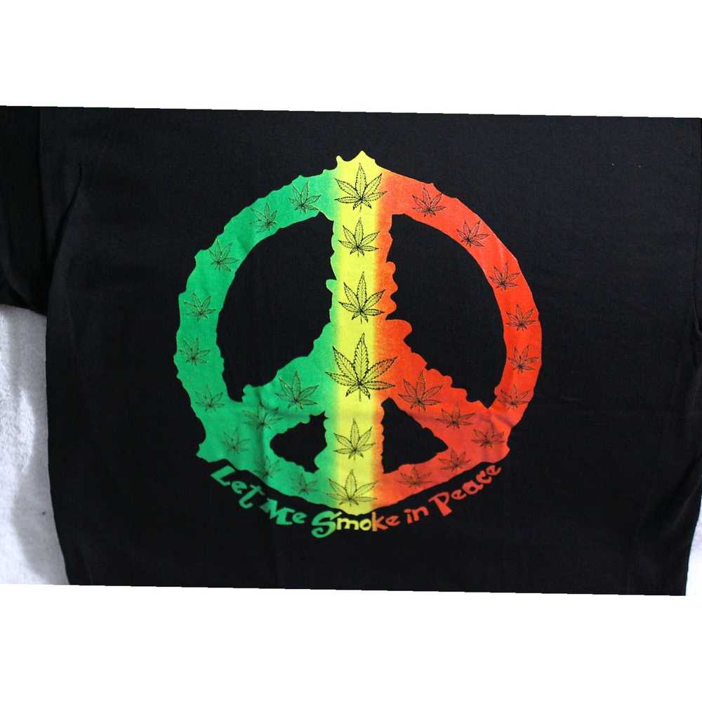 Vintage SMOKE IN PEACE MARIJUANA KUSH WEED POT CA… - image 2