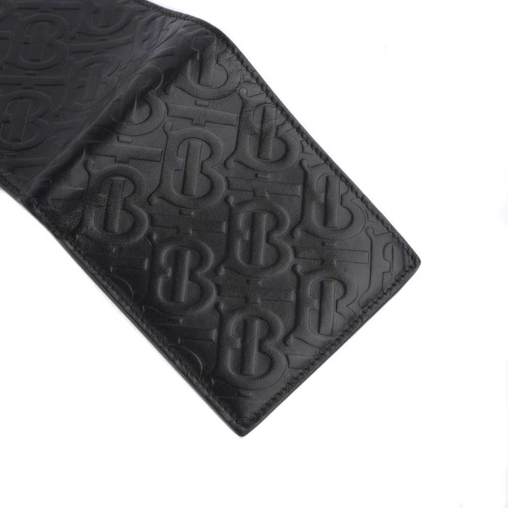 Burberry Burberry Monogram TB Logo Embossed Black… - image 7