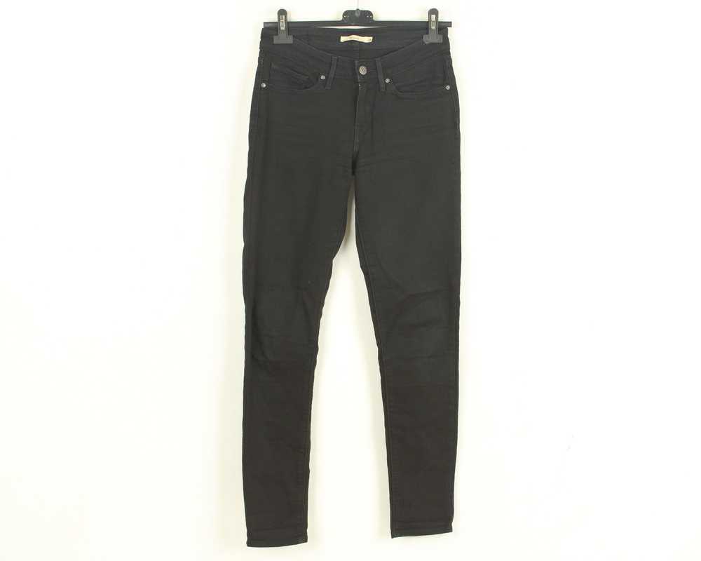 Levi's 711 Women W28 L34 Skinny Jeans Denim Pants… - image 1