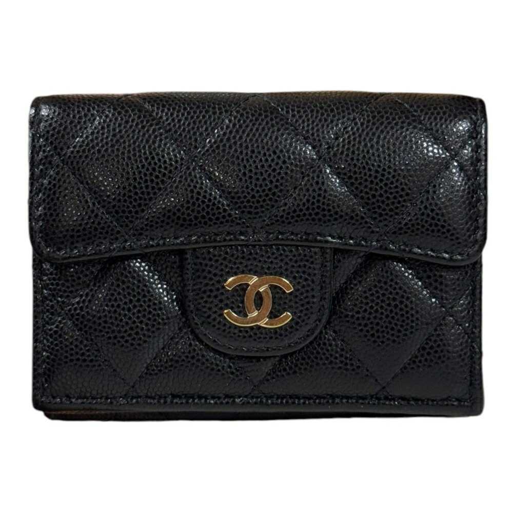 Chanel CHANEL Classic Small Flap Wallet Matelasse… - image 1