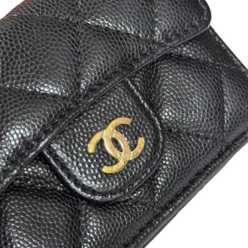 Chanel CHANEL Classic Small Flap Wallet Matelasse… - image 8