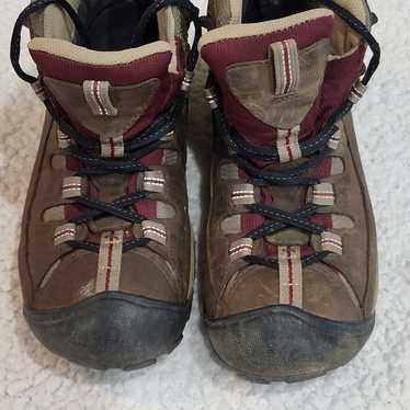 Keen Leather Hiking Boots  Keen Dry   womens size 