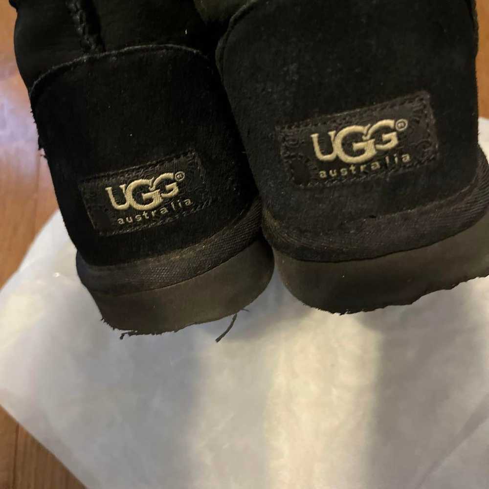 UGG Australia sheepskin boots black, 23 centimete… - image 8