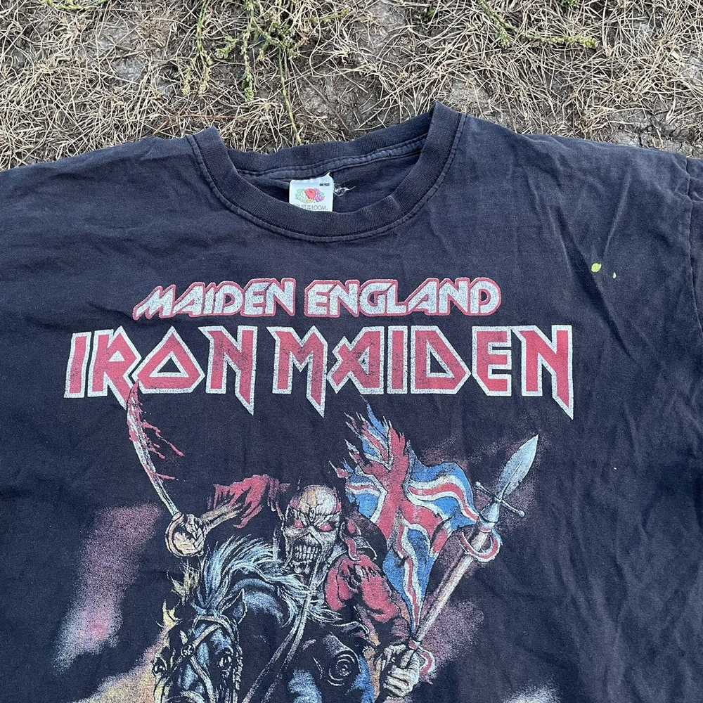 Band Tees × Iron Maiden × Vintage Vintage Y2K Thr… - image 6