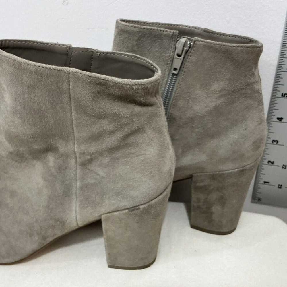 Womans Steven By Steve Madden Liddia Gray Suede A… - image 4