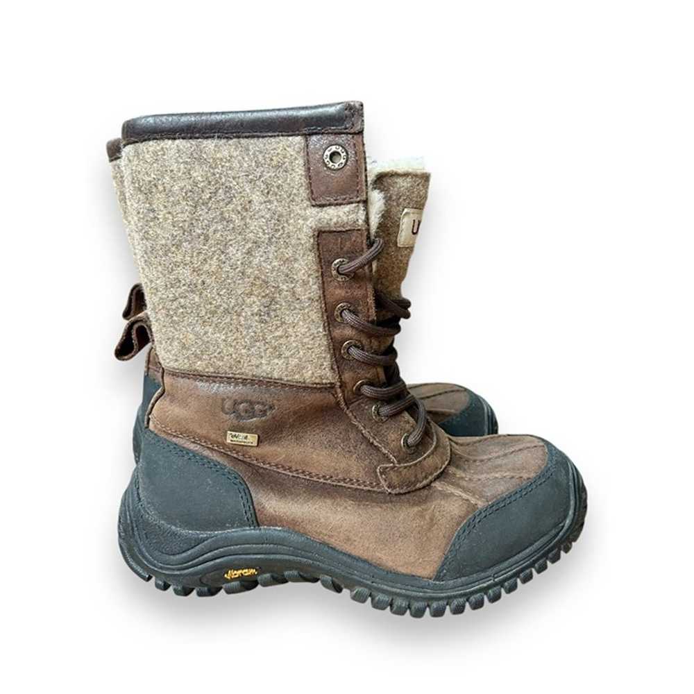 Ugg Adirondack Brown Leather Waterproof Boots - image 2