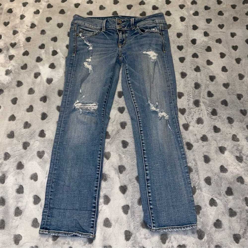 American Eagle Outfitters Vintage y2k low rise je… - image 3