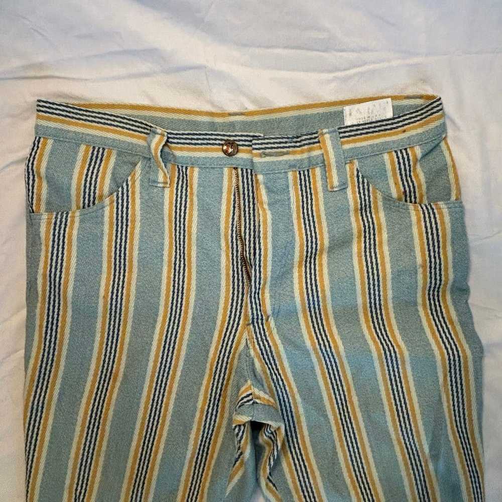 Farah Vintage Farah Striped Women's Pants Size 12… - image 3