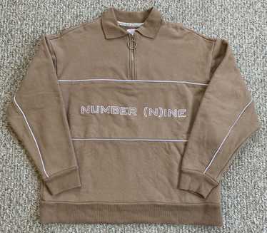 Number (N)ine Number (N)ine Logo Quarter Zip Swea… - image 1