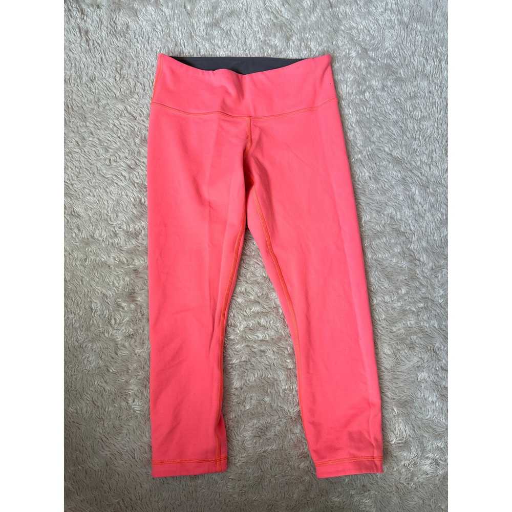 Lululemon Lululemon Neon Pink Grey Reversible Sz … - image 3