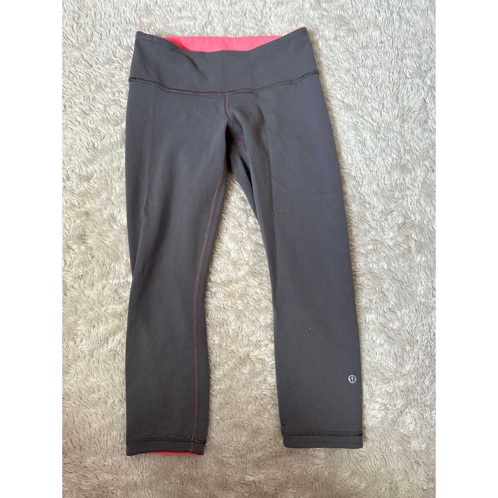 Lululemon Lululemon Neon Pink Grey Reversible Sz … - image 5