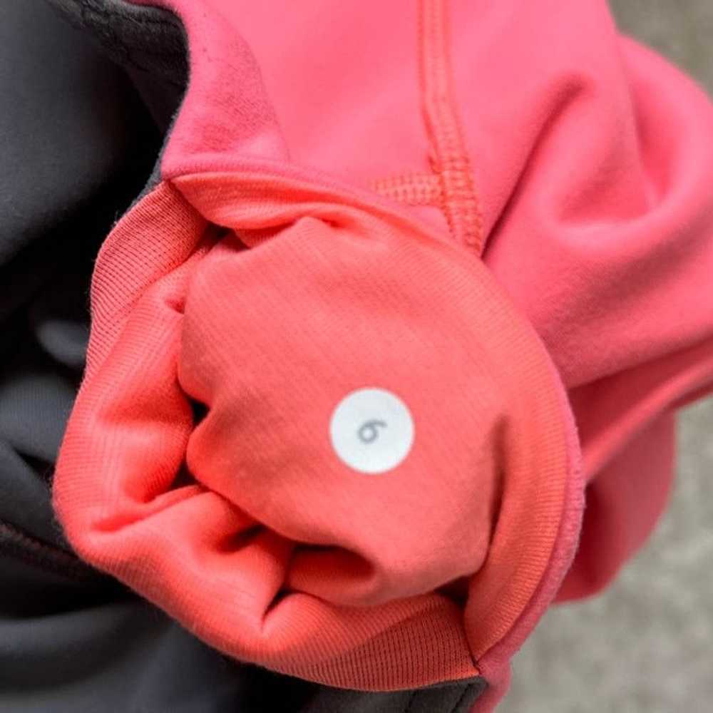 Lululemon Lululemon Neon Pink Grey Reversible Sz … - image 9