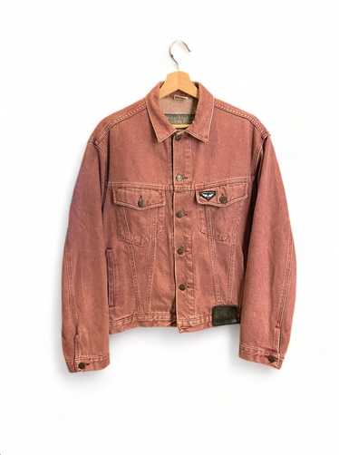 Avirex Vintage Avirex Boxy Denim Jacket in Pink