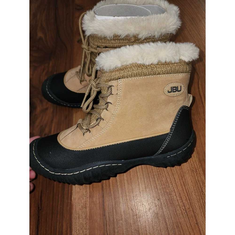 JBU Womens sz 8.5M Brown All Terra Traction Boots… - image 3