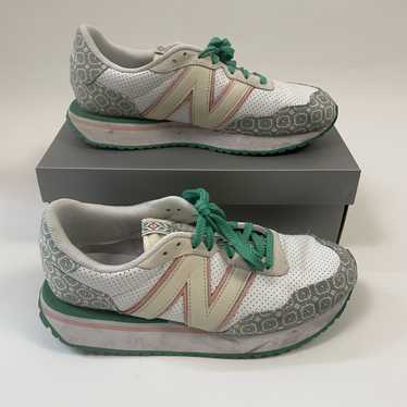 Casablanca × New Balance Collab 237 White Green M… - image 1