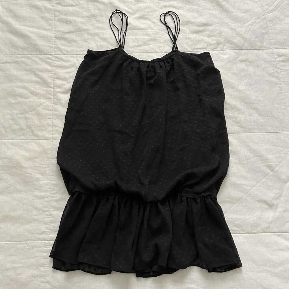 Moussy Moussy Black mini bubble hem dress spaghet… - image 4