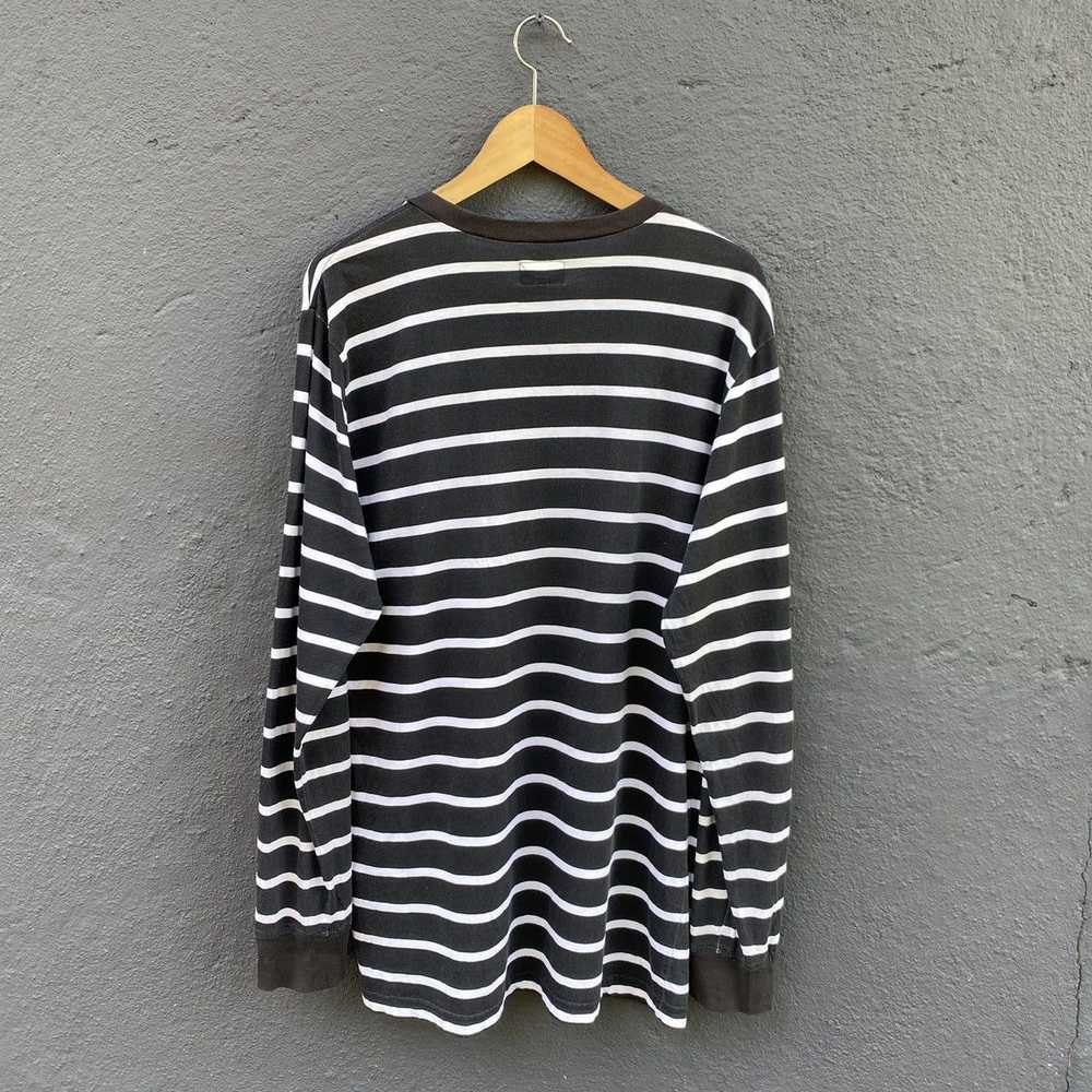 Supreme Faded Supreme Striped Longsleeve T-shirt - image 5