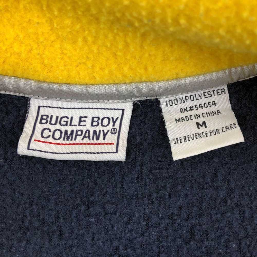 Bugle Boy × Vintage Bugle Boy quarter zip two ton… - image 3