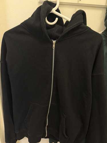 Velour Velour Garments Heavyweight Zip Hoodie Blac