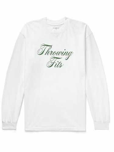 Throwing Fits Throwing Fits X Mr Porter Logo Long 