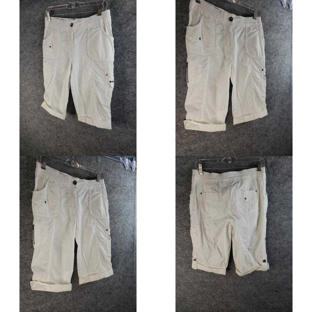 Vintage Chico's Cargo Capri Clamdigger Pants Shor… - image 4