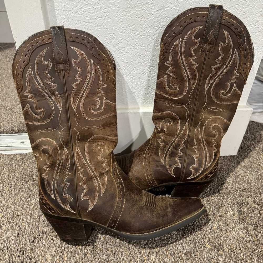 Women’s Ariat cowboy boots - image 1