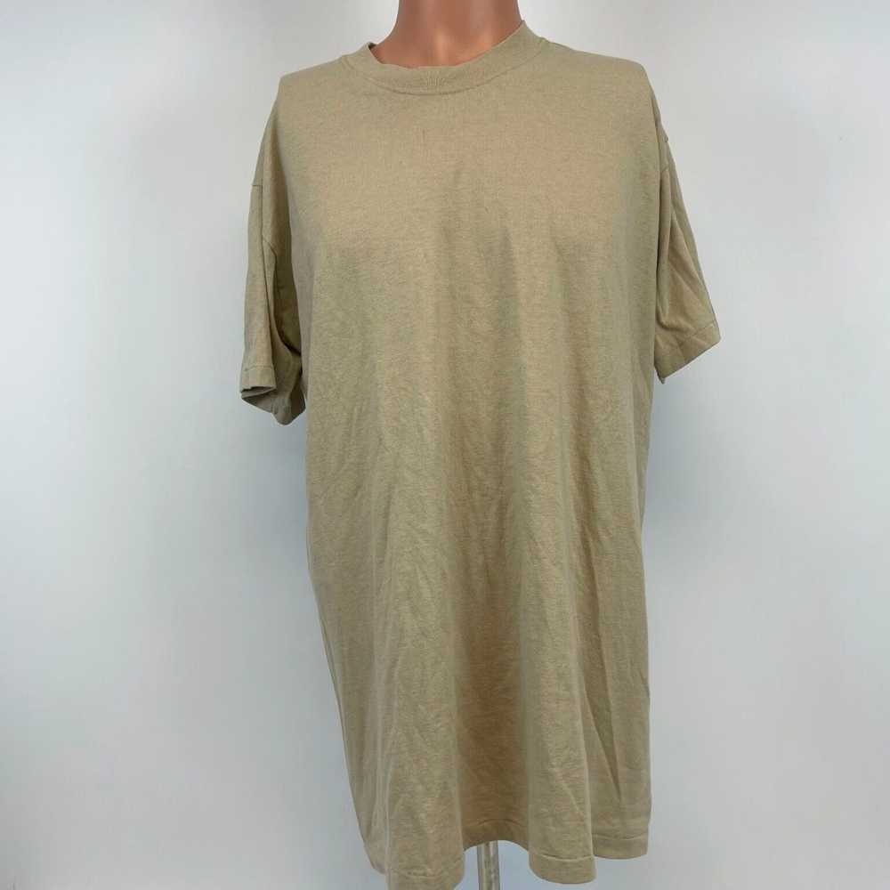 Vintage Vintage 80s USA Made XL Basic Single Stit… - image 2