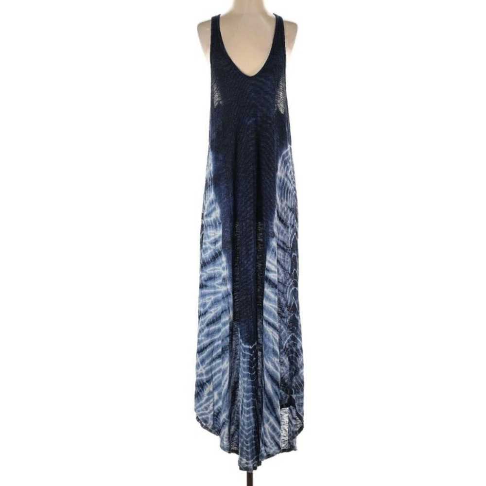 Free People Free People Hailstorm Blue Tie Dye Ma… - image 2