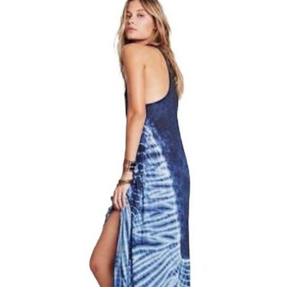 Free People Free People Hailstorm Blue Tie Dye Ma… - image 7