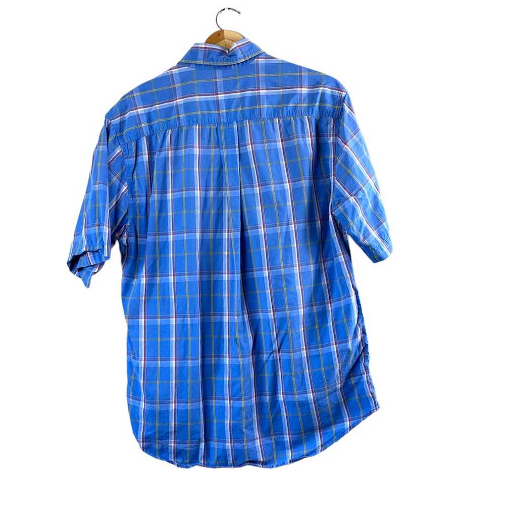 Carhartt Men's Blue Plaid Short Sleeve Carhartt B… - image 6