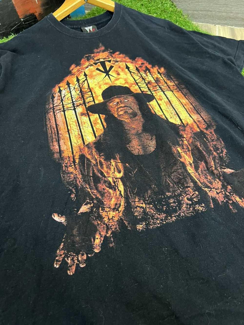 Band Tees × Vintage × Wwe 00s Undertaker Hell’s G… - image 3