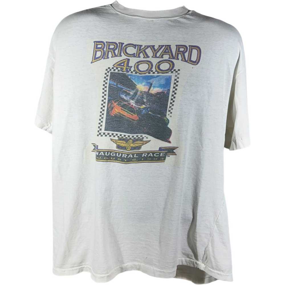 Vintage Vintage Brickyard 400 Inaugural Race Tee … - image 1