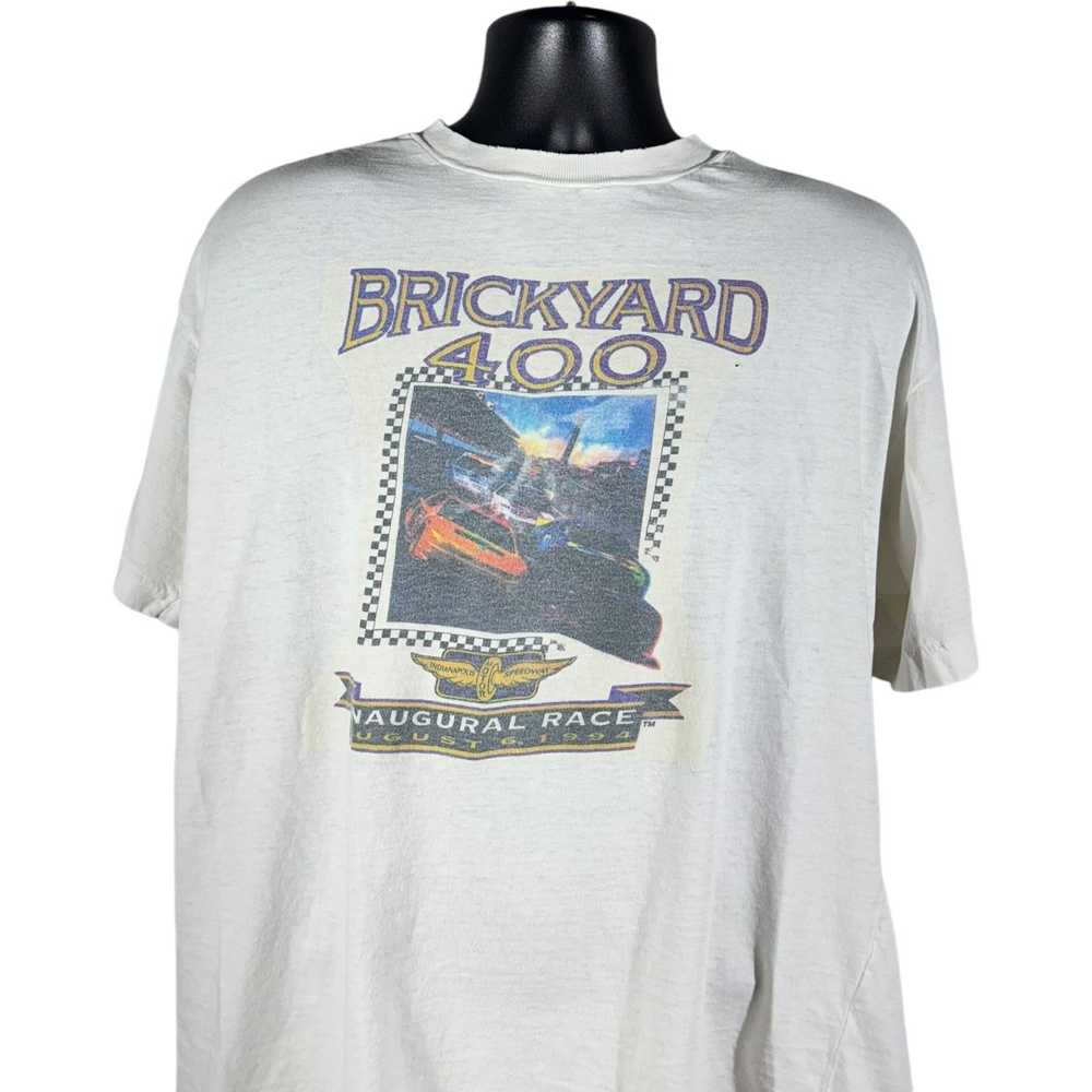 Vintage Vintage Brickyard 400 Inaugural Race Tee … - image 2