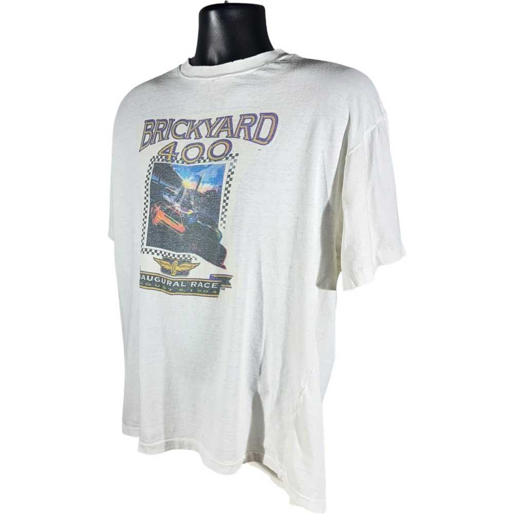 Vintage Vintage Brickyard 400 Inaugural Race Tee … - image 3