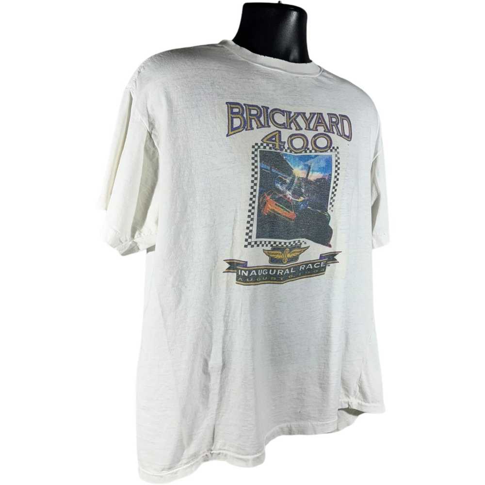 Vintage Vintage Brickyard 400 Inaugural Race Tee … - image 4