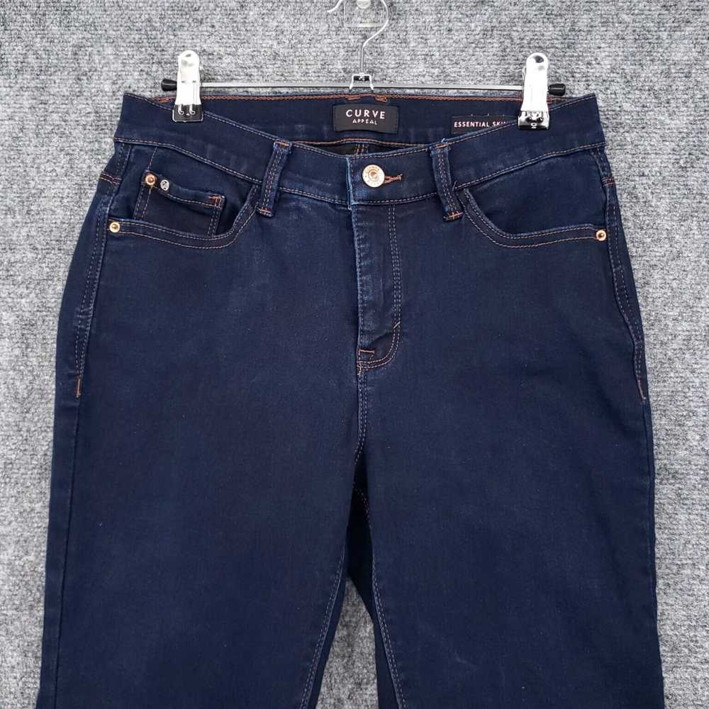 Vintage Womens Essential Mid Rise Stretch Skinny … - image 3