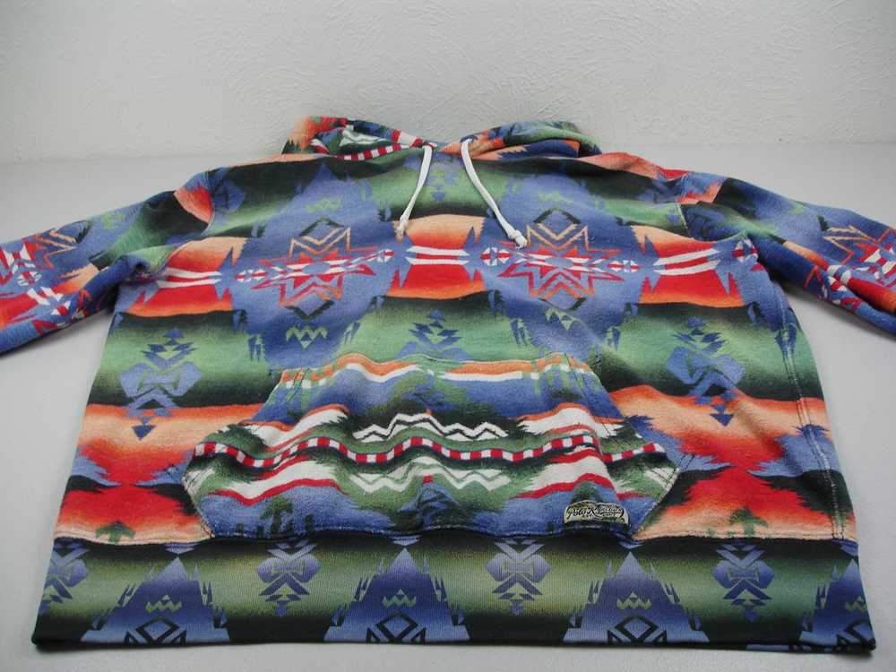 Men's L Polo Ralph Lauren Serape Print Aztec Sout… - image 10