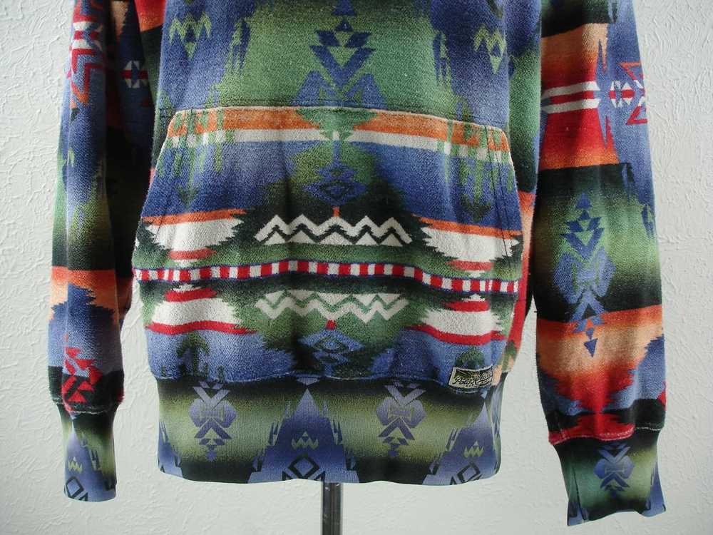 Men's L Polo Ralph Lauren Serape Print Aztec Sout… - image 4