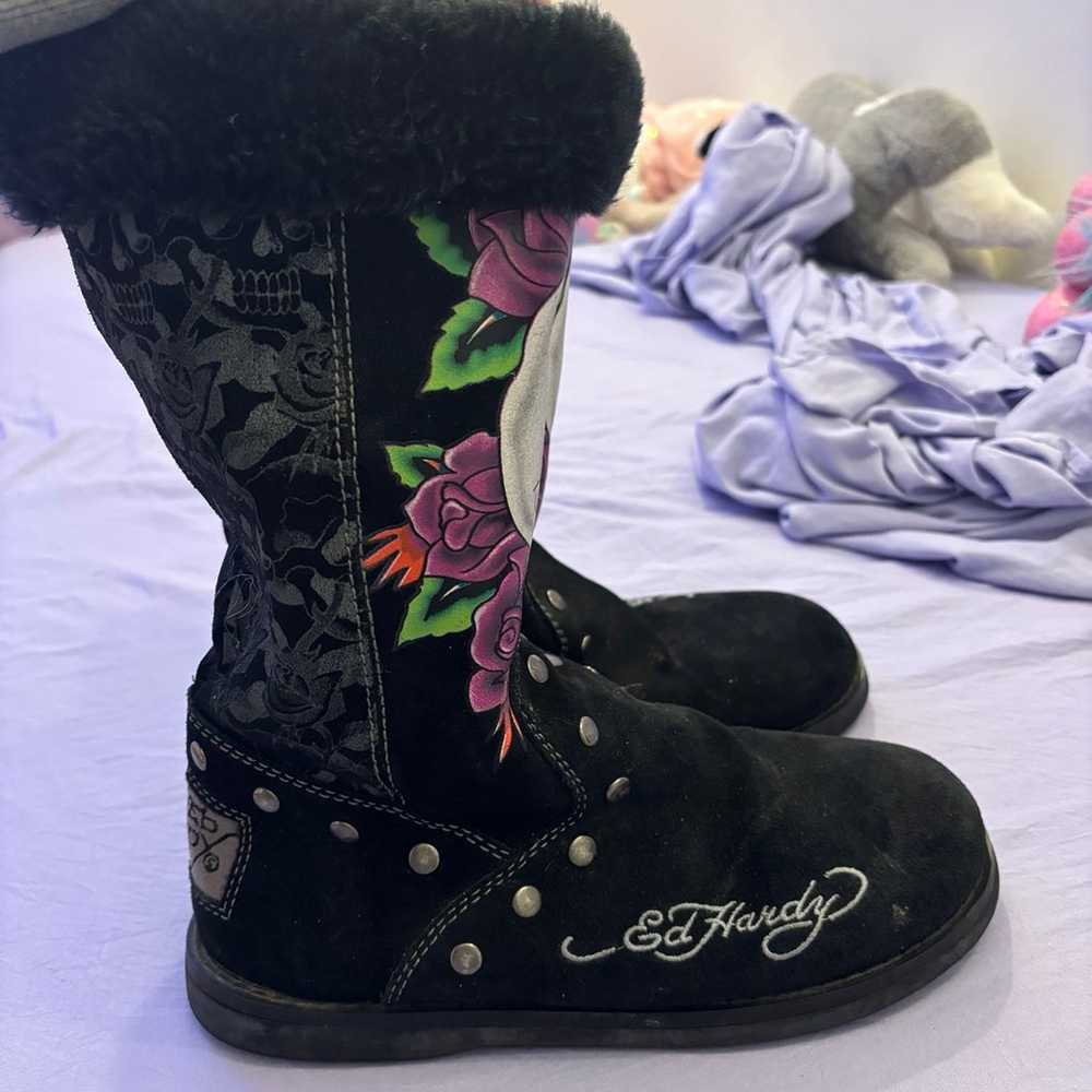 Ed Hardy boots - image 2