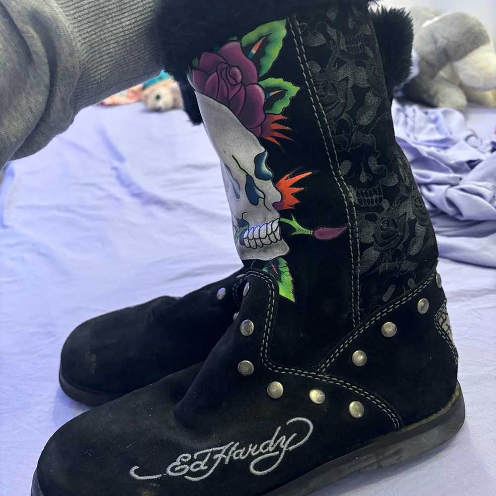 Ed Hardy boots - image 4