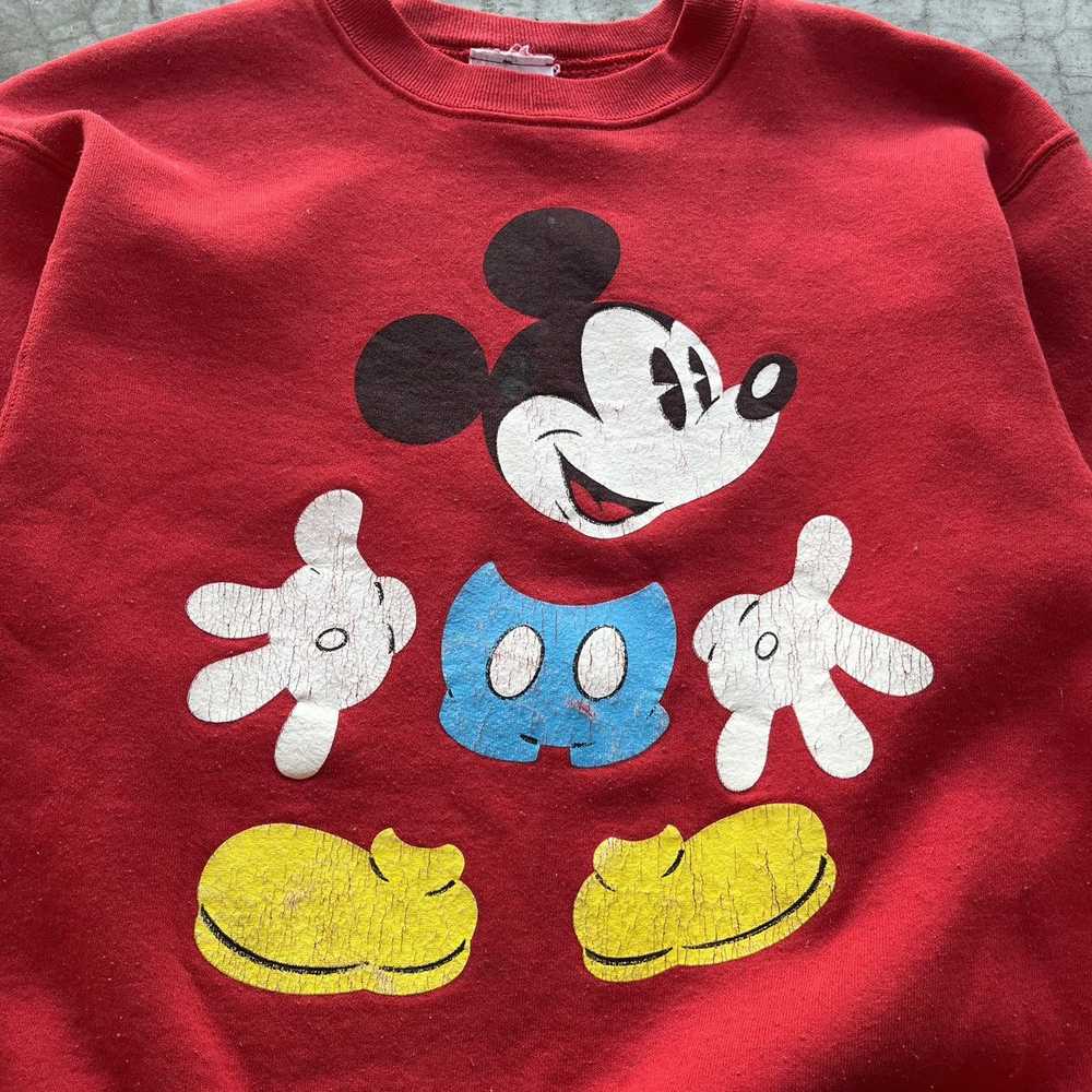 Made In Usa × Mickey Mouse × Vintage 90’s Mickey … - image 3