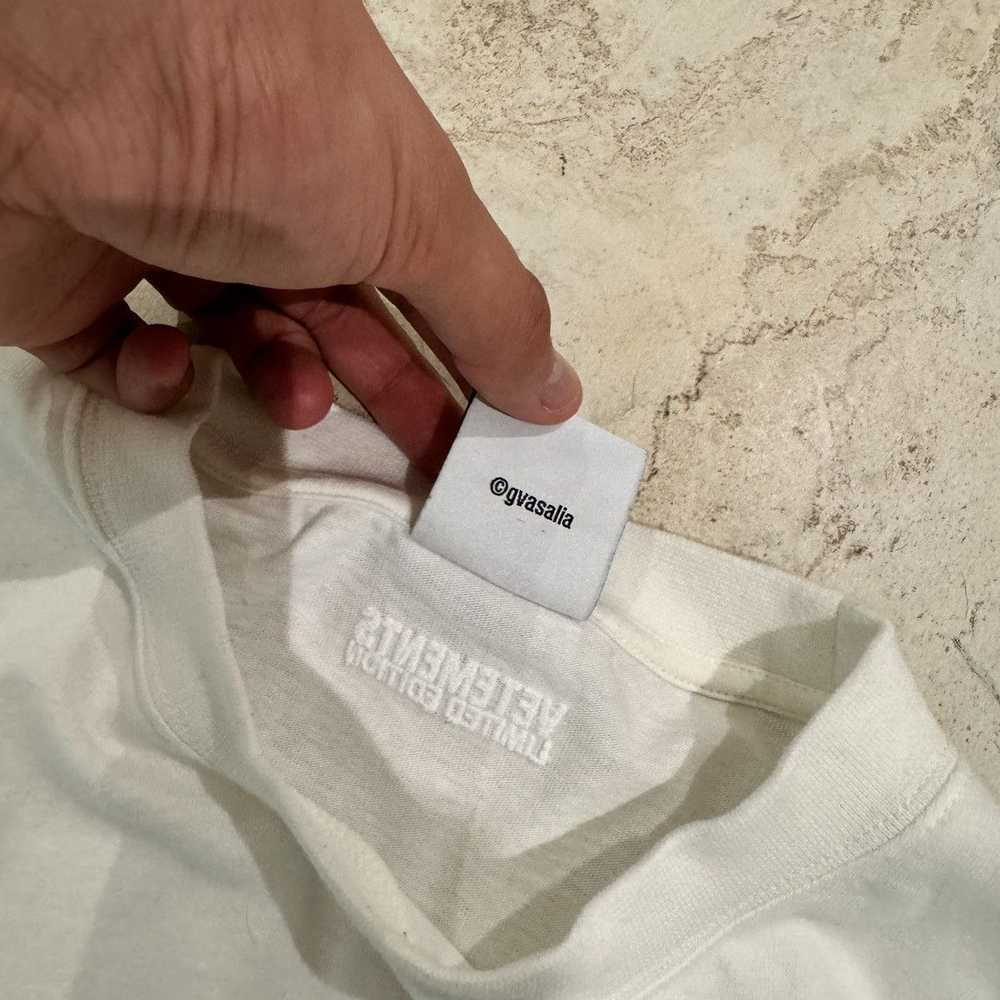 Vetements keeping up with the gvasalias t shirt - image 4