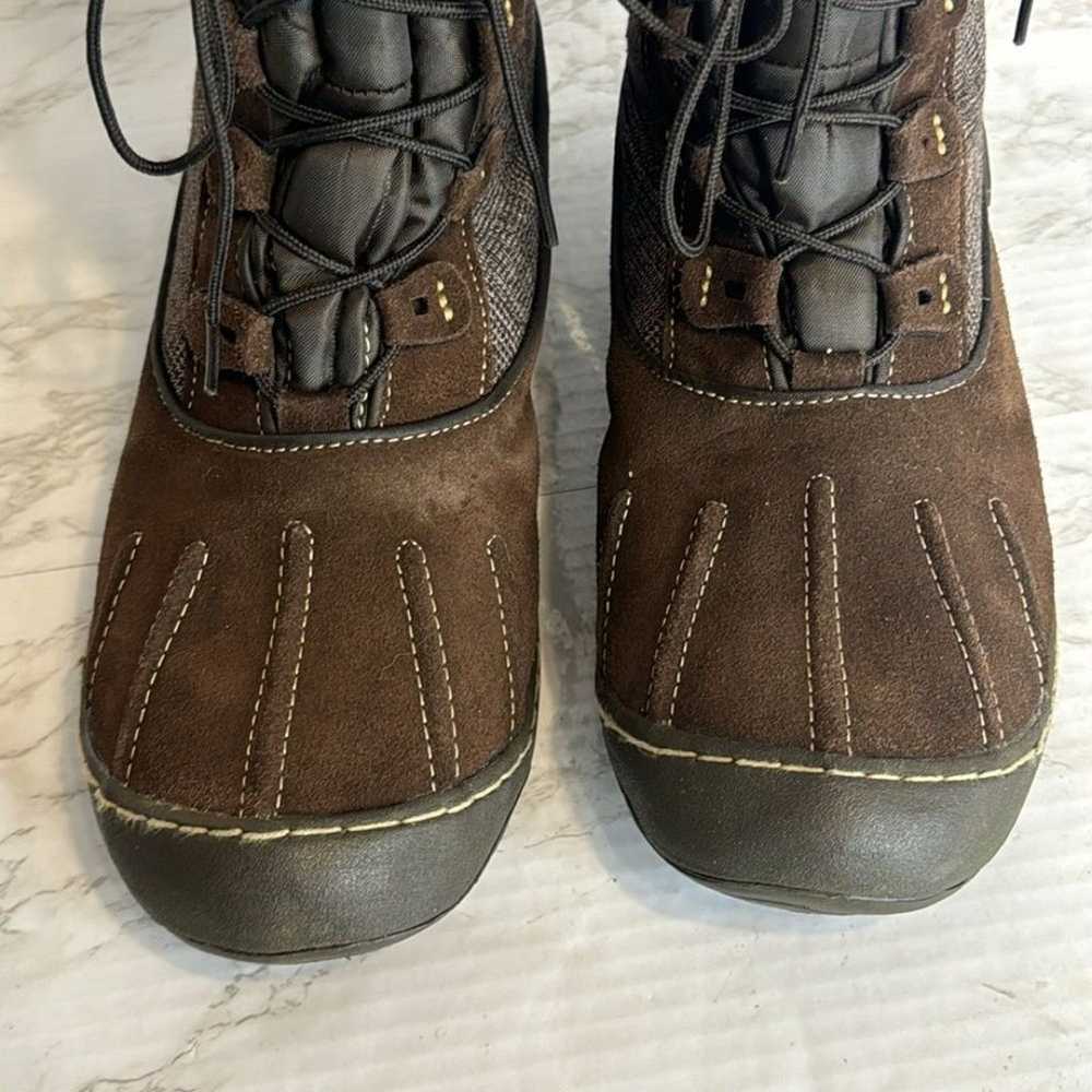 Woolrich Suede Brown Plaid Uppers Lace Up Waterpr… - image 4