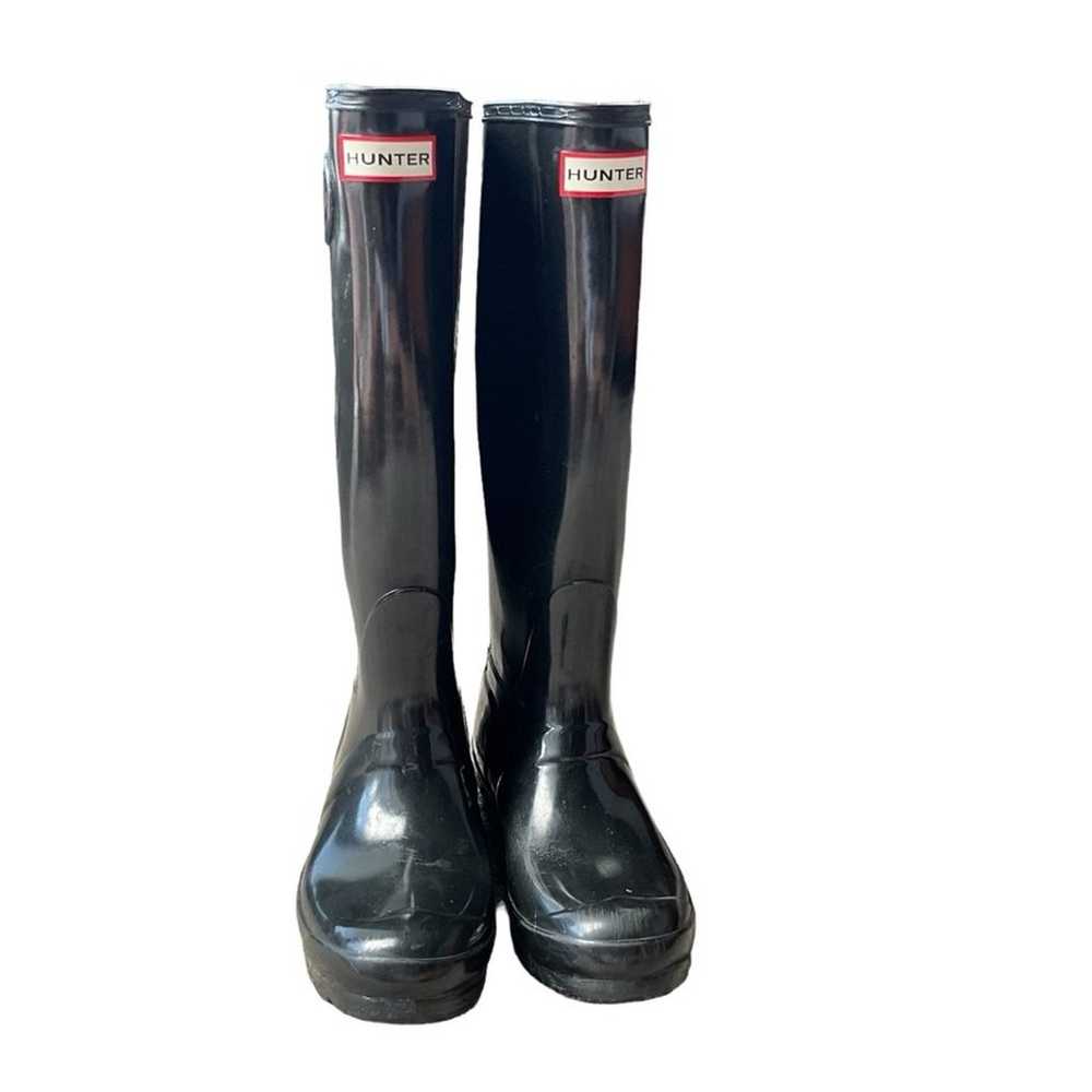 Hunter Original Tall Gloss Rain Boots - image 3